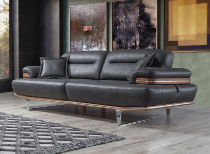 Three Seater Luxury Sofa 3 Seat Sofas Seat Leather Design Couch Furniture Style
